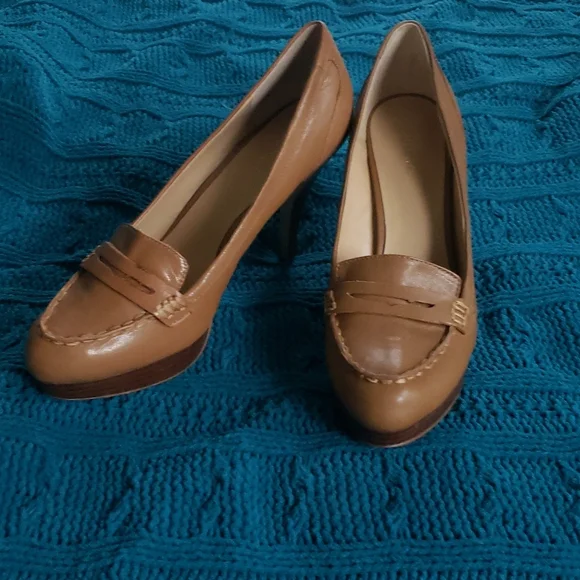Nine west high heeled loafer - Picture 1 of 5